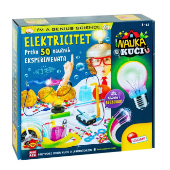 LISCIANI MALI GENIJE SR EDUKATIVNA IGRA ELEKTRICITET (1/6) 