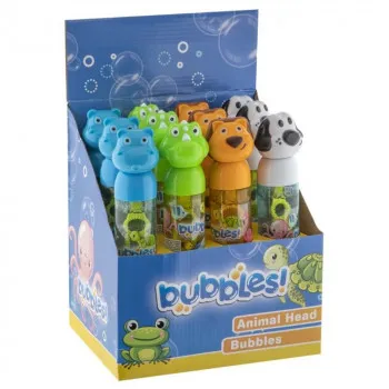 BUBBLES STAPIC ZIVOTINJE DISPLAY 12PCS 175ML 