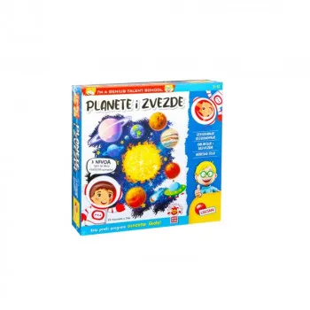 LISCIANI MALI GENIJE SR EDUKATIVNI SET PLANETE I ZVEZDE LISCIANI 