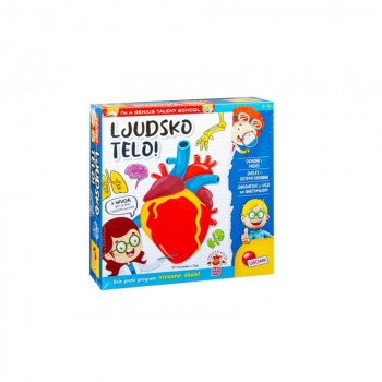 LISCIANI MALI GENIJE EDUKATIVNI SET UPOZNAJ LJUDSKO TELO 