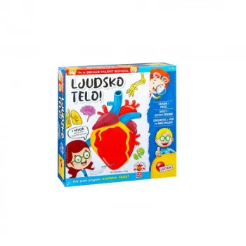 LISCIANI MALI GENIJE SR EDUKATIVNI SET UPOZNAJ LJUDSKO TELO LISCIANI 