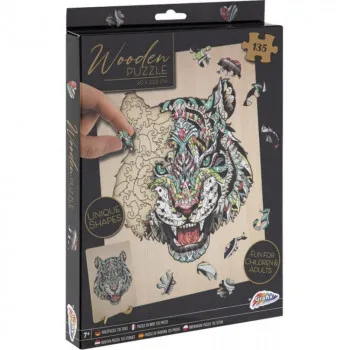 MAGAZA DRVENA PUZZLE SLAGALICE TIGAR 