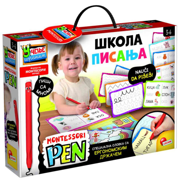 MONTESORI SKOLA PISANJA LISCIANI 97081 