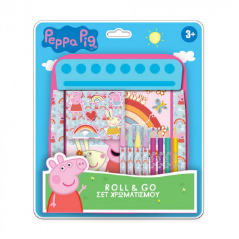 ROLL&GO SET ZA CRTANJE PEPPA PIG 
