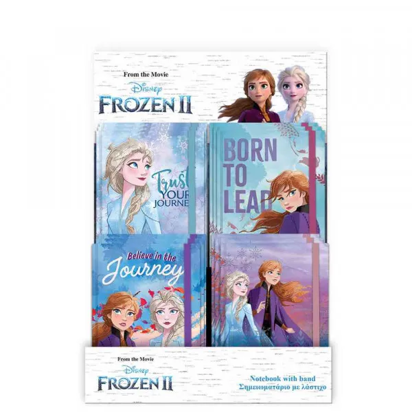 FROZEN NOTES ASST 10x13.5cm 