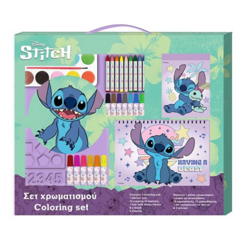 STITCH KREATIVNI SET ZA CRTANJE 