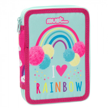 PERNICA 2 ZIPA PUNA I LOVE RAINBOW 