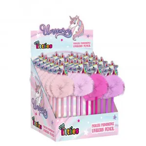 OLOVKA GRAFITNA UNICORN SA POM POM PRIVESKOM