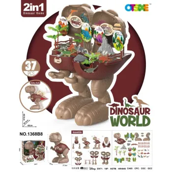 MILLA TOYS DINO PARK SET 37 PCS 