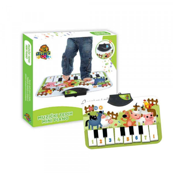 MILLA TOYS MUZICKI TEPIH MINI PIANO 