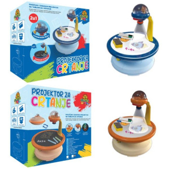 MILLA TOYS PROJEKTOR ZA CRTANJE PLAVI/NARANDZASTI 