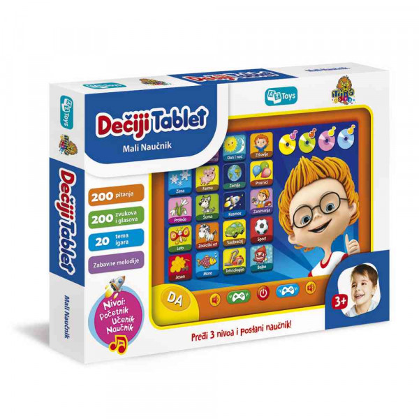 MILLA TOYS DECIJI TABLET MALI NAUCNIK 