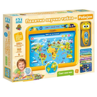 MILLA TOYS PAMETNA ZVUCNA TABLA - MILION ZASTO SA ROBIJEM 