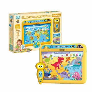 MILLA TOYS PAMETNA ZVUCNA TABLA - MILION ZASTO SA ROBIJEM 