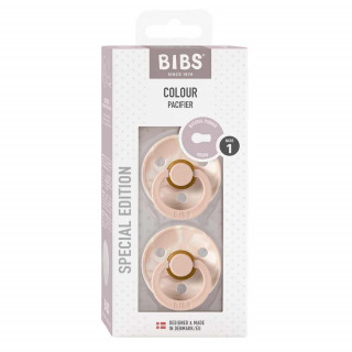BIBS VARALICA KAUCUK TIE DYE BLUSH/IVORY 0-6M
