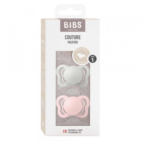BIBS VARALICA KAUCUK COUTURE ANATOMICAL HAZE & BLOSSOM 0-6M