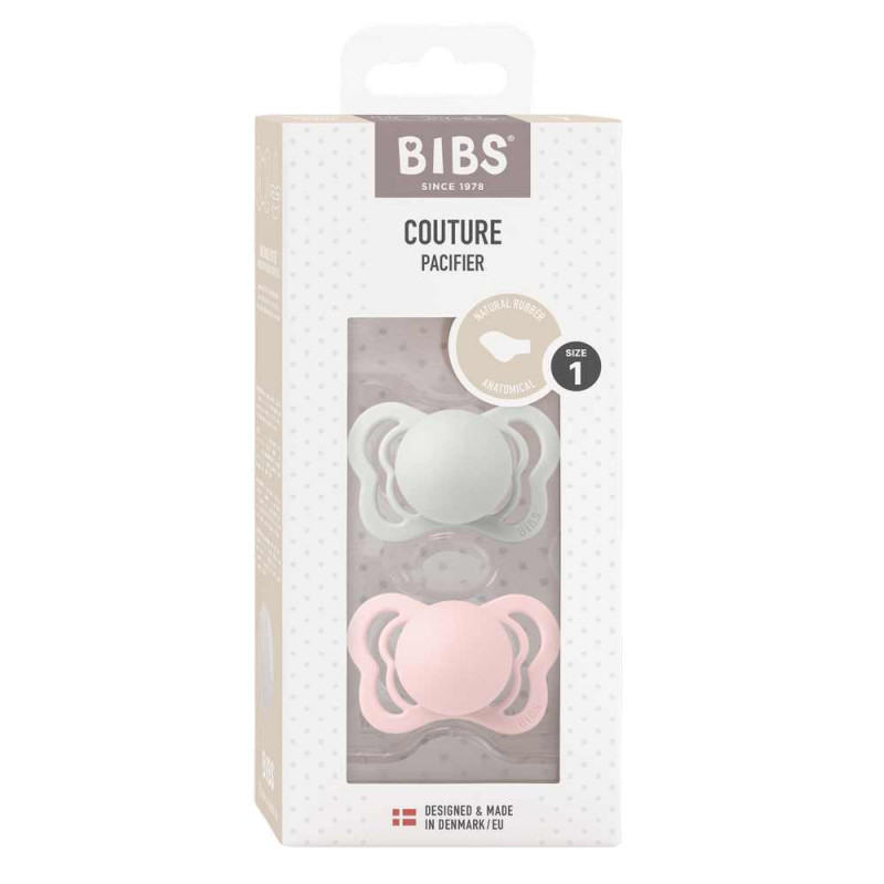 BIBS VARALICA KAUCUK COUTURE ANATOMICAL HAZE & BLOSSOM 0-6M
