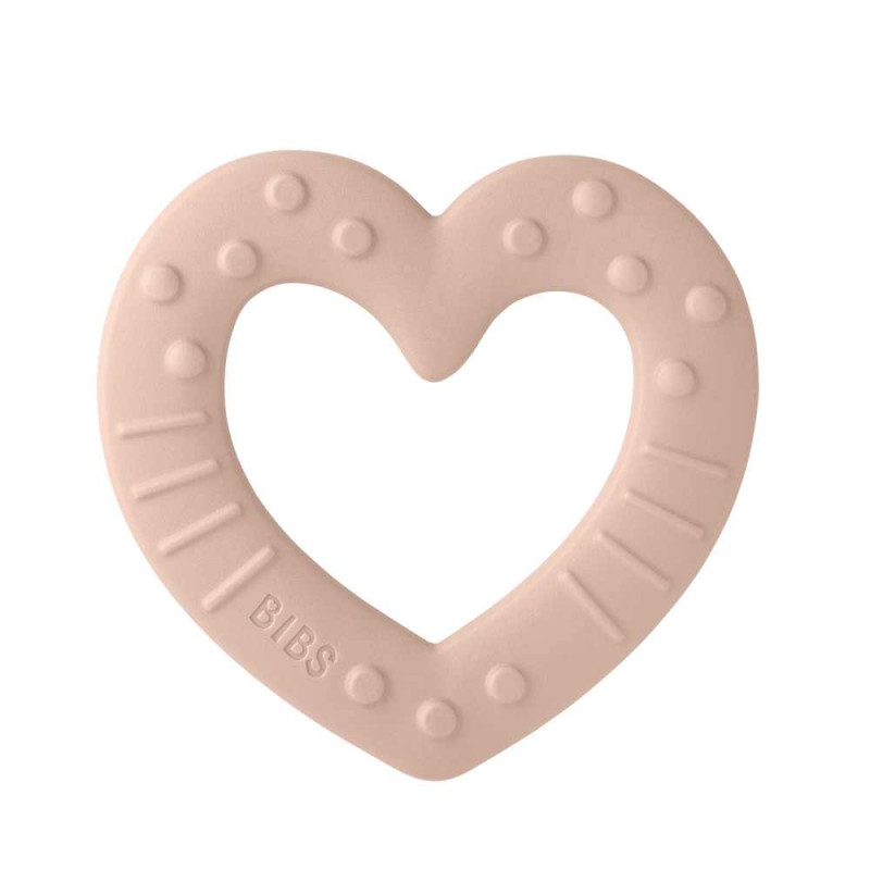 BIBS GLODALICA ZA BEBE HEART HEART BLUSH