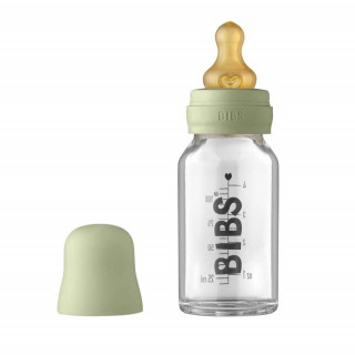 BIBS STAKLENA FLASICA 110ML SAGE 