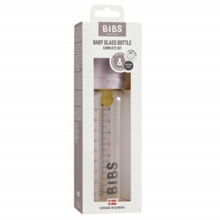 BIBS STAKLENA FLASICA 225 ML DUSKY LILAC