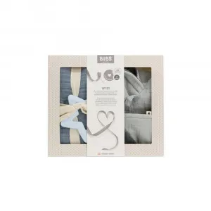 BIBS BABY SHOWER SET BABY BLUE