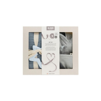 BIBS BABY SHOWER SET BABY BLUE 