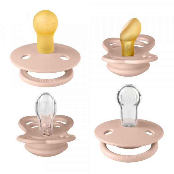 BIBS SET VARALICA TRY-IT PINK