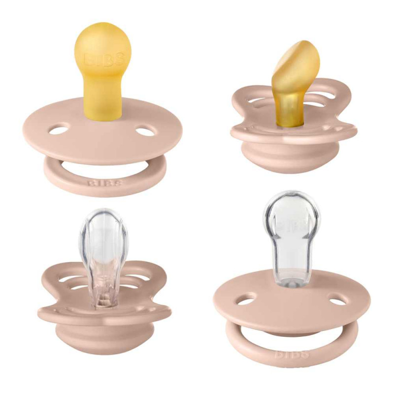 BIBS SET VARALICA TRY-IT PINK