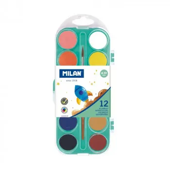 MILAN VODENE BOJE 12 BOJA 30MM