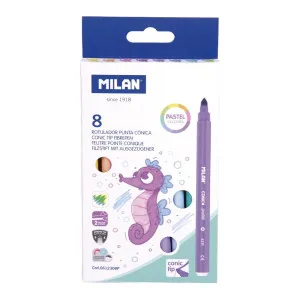 MILAN FLOMASTER PASTEL 8 KOM