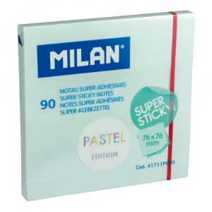 MILAN SAMOLEPLJIVI BLOKCIC PASTEL BLUE 76X76MM 100