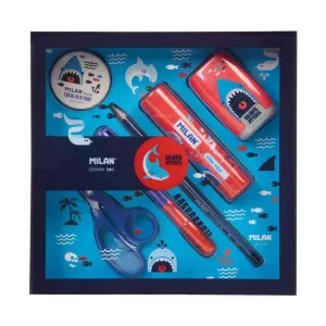 MILAN GIFT BOX SHARK ATTACK PLAVI