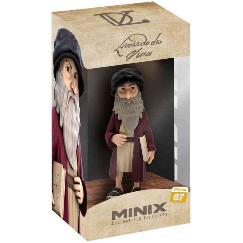 MINIX FIGURA LEONARDO DA VINCI 