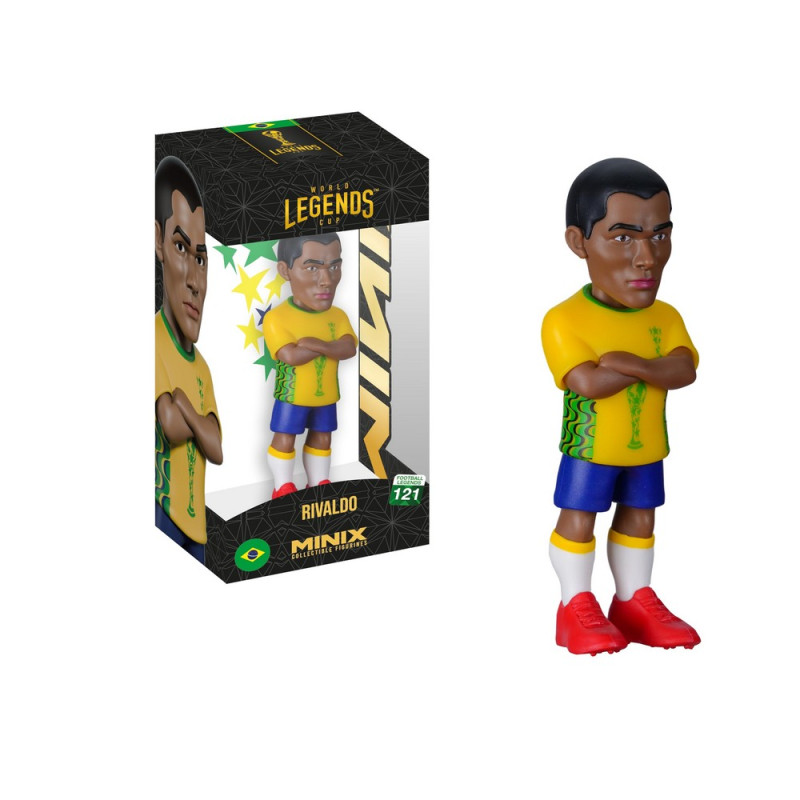 MINIX FIGURA WORLD CUP LEGENDS RIVALDO 