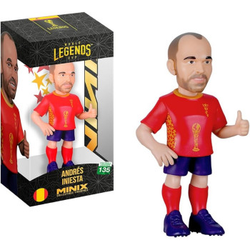 MINIX FIGURA WORLD CUP LEGENDS INIESTA 
