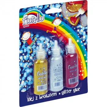 FIORELLO GLITTER LEPAK BLISTER 3 KOMX 20 ML 