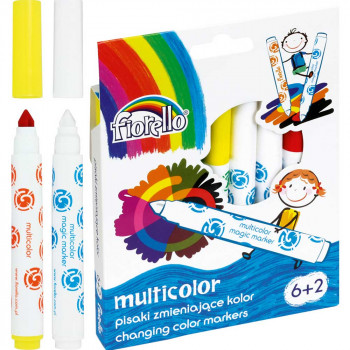 FIORELLO FLOMASTERI KOJI MENJAJU BOJE 6 BOJA   2 MAGICNA 