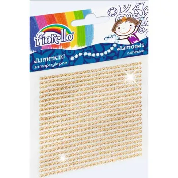 FIORELLO DIJAMANT STIKERI SAMOLEPLJIVI MANJI ZUTI
