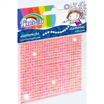 FIORELLO DIJAMANT STIKERI SAMOLEPLJIVI MANJI ROZE 