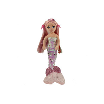 TY SJAJNA PINK SIRENA CORA 