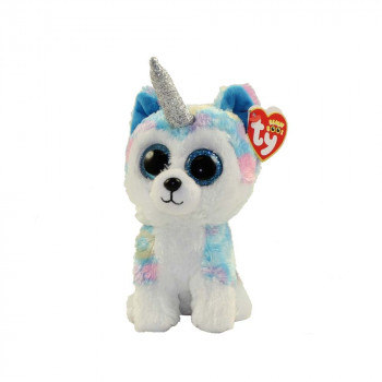 TY PLISANA IGRACKA HELENA - HUSKY WITH HORN 