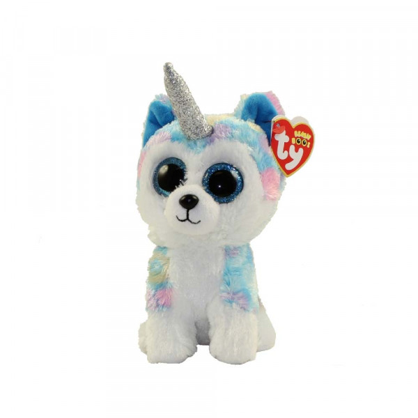 TY PLISANA IGRACKA HELENA - HUSKY WITH HORN 
