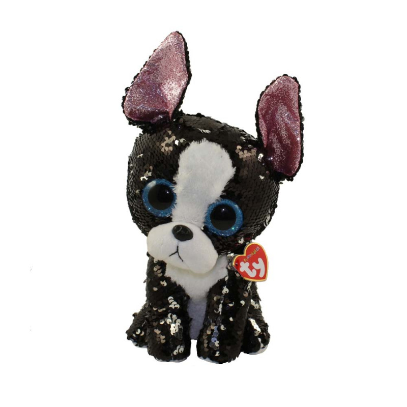 TY PLISANA IGRACKA FLIPPABLES PORTIA - SEQUIN TERRIER