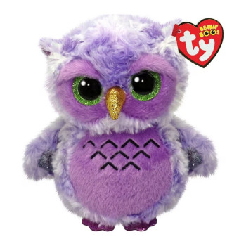 TY PLISANA IGRACKA LJUBICASTA SOVA 