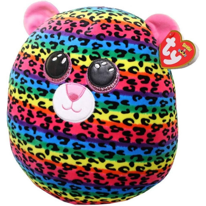TY SQUISHY PLIS LEOPARD DOTTY 