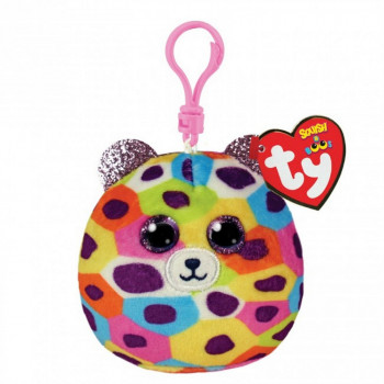 TY SQUISHY PLIS LROPARD GISELE 