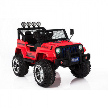 RC JEEP NA POGON- CRVENI 