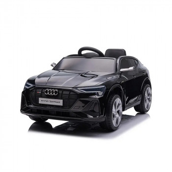 AUTO NA AKUMULATOR  AUDI E-TRON SPOTR BACK-CRNO 