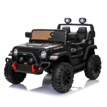 AUTOMOBIL NA AKUMULATOR RC JEEP CRNI 
