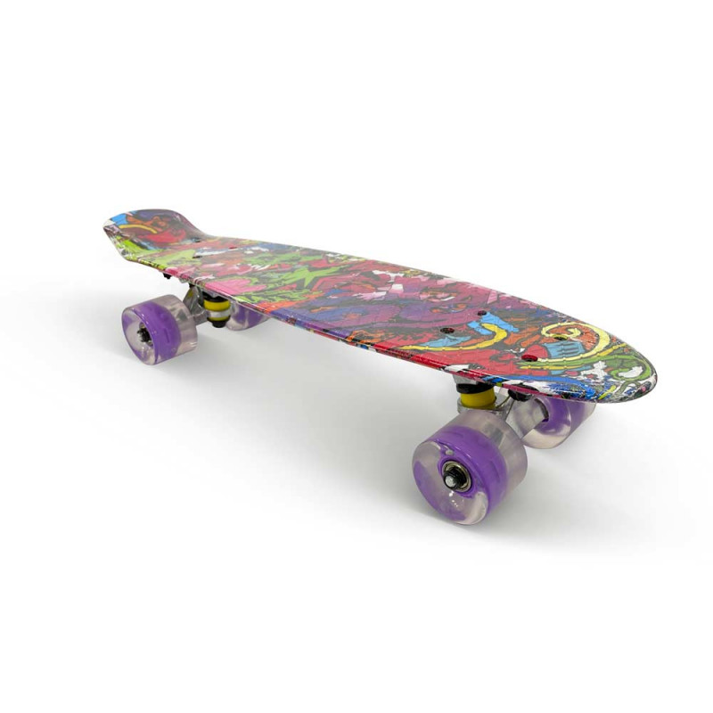 KIDS SKEJT SARENI 56 CM